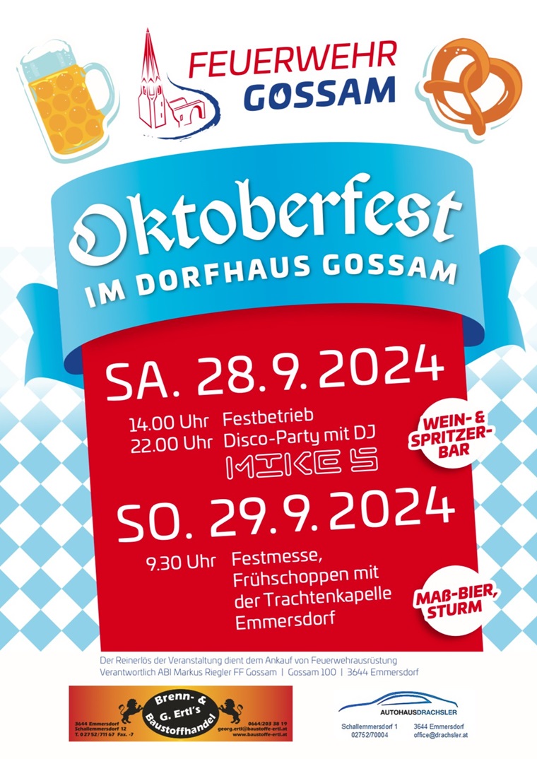 FFGossam Oktoberfest