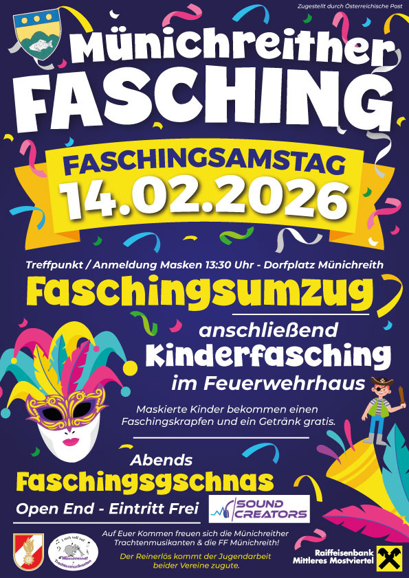 Münichreither Fasching 2026
